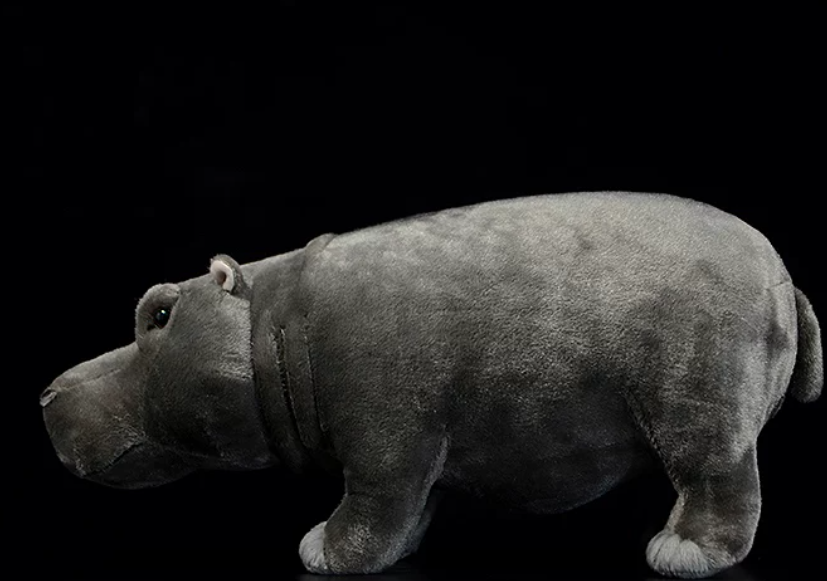 Original Design Realistic Hippo Plush Toy