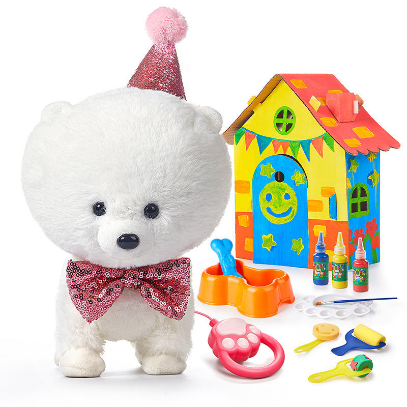 Kids' Plastic Electric Realistic Dog Toy  Children's