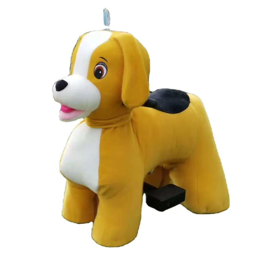 Electric Motorized -On Dog Toy for Children for Home Use