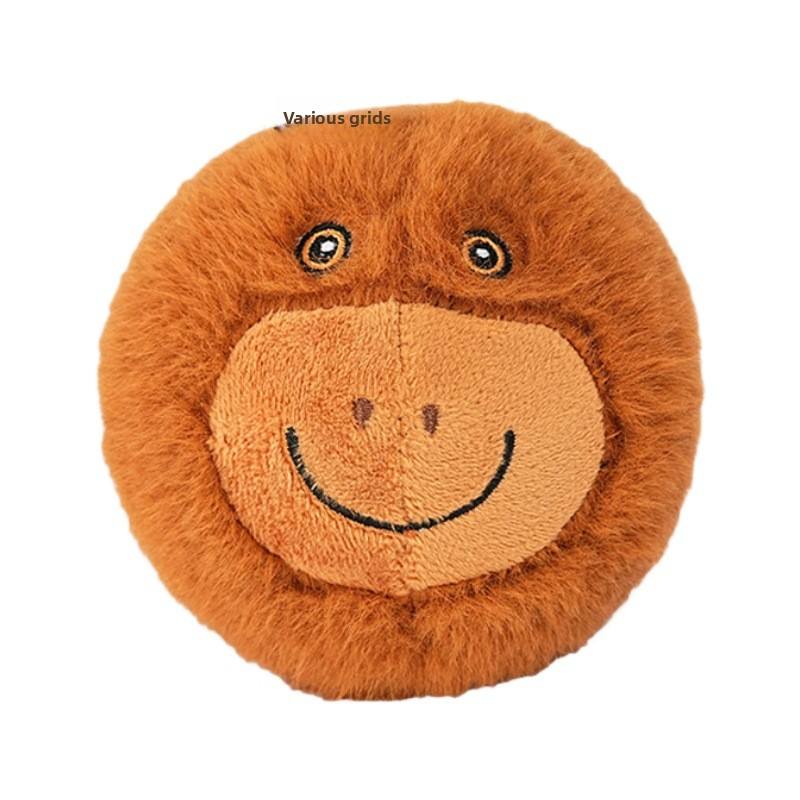 Inflatable Plush Ball Bounce Decompression Doll Machine Gift Toy Unisex Children Ages 5-7 8-13 Mesh Bag Packaging Wholesale