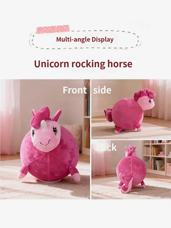 Inflatable bouncerhorses